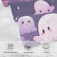 thumbnail image 6 of Coolnut Cute Halloween Characters Bathroom Towels 2 Pieces 16×28 inches, Cotton Bath Towel Water Absorbent Lightweight Quickdry Towels for Bathroom Ktichen Travel Gym, 6 of 6
