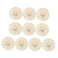 thumbnail image 4 of OUNONA DIY Unfinished Wooden Spinning Tops for Kids to Paint and Play Beige Plastic 10pcs, 4 of 8
