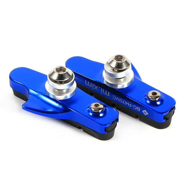 Herwey Break Pads, 2pcs Aluminium Alloy Road Brake Shoes Drawer Style Brake Pads For Mountain Bike, Bike Brake Pads