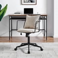 thumbnail image 2 of Edison KD Fabric Office Chair Beige, 2 of 5