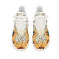 thumbnail image 1 of Pretty Butterfly Sunflower Print Ladies Flats Spring Autumn Outdoor Work Breathable Running Shoes Mesh Shock Absorbing Sneakers, 1 of 5