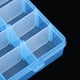 thumbnail image 1 of Caja de almacenamiento BuyWeek caja de plástico Con 36 ranuras para joyas color rosa azul, 1 of 8
