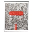 thumbnail image 4 of Juego de 2 Piezas de de Rodillo de Pintura con Patrón de Pájaros Y Flores en Relieve con . degree 4 Zulema Patrón de rodillo de pintura, 4 of 6
