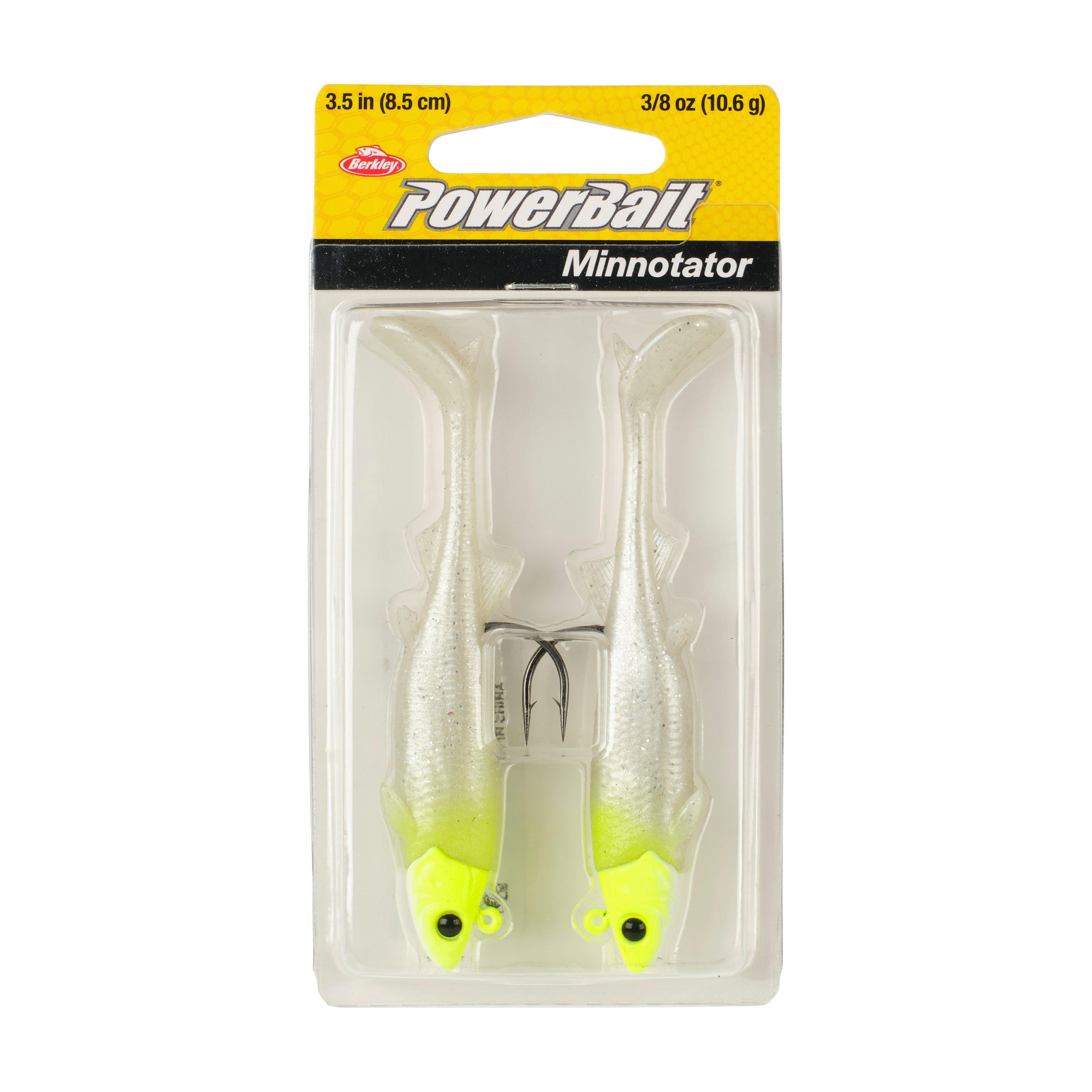 Berkley PowerBait® Minnotator, 3.5 in, Lemon Head Glow