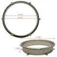 thumbnail image 5 of Marquis Boat Round Trim Ring 7400013 | 10 Inch Stainless Steel, 5 of 6