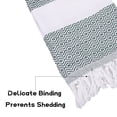 thumbnail image 4 of Primitive Rustic Throw Blanket with Decorative Tassel - Cotton Throws Geometric Woven Soft Patio Comfy Blankets, 4 of 7