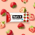 thumbnail image 7 of That's it. Gluten-Free Soft & Chewy Apple + Strawberry Ready-to-Eat Fruit Bars, 0.7oz, 8 Count Shelf Stable Box ( 2 Box ), 7 of 7