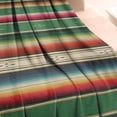 thumbnail image 3 of Southwestern Couch Blanket Patterned Throw - 50 x60 Soft Sherpa Warm Lightweight & Cozy Bed Throw Blanket for Couch Bed Camping, 3 of 5