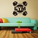 thumbnail image 5 of Etiqueta de pared con tema de gimnasio, adhesivo removible para pared para dormitorio, Li, 1 ud., 5 of 5