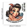 thumbnail image 3 of Vintage Pin Up Girl Wall Calendar – Retro American Style Monthly Hanging Art Calendar For Home Decoration, 3 of 5