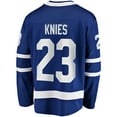 thumbnail image 3 of Men's Fanatics Matthew Knies Blue Toronto Maple Leafs Home Premier Breakaway Player Jersey, 3 of 3