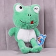 thumbnail image 2 of PELUCHERIA - Peluche de Rana Verde, 20 cm, Juguete Suave con Diseño Sonriente, 2 of 5