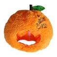 thumbnail image 2 of Gorra de peluche de dibujos animados,Gorro de peluche naranja con forma de fruta de dibujos animados,gorro de invierno,Accesorios creativos para fotografías de cumpleaños con sombreros de, 2 of 8