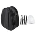 thumbnail image 2 of Motorcycle Rider Bag, Waterproof Black Universal Extra Storage Space Multiple Pockets Motorcycle Tail Bag with Waterproof Bag for Scooter Bicycle ATV, 2 of 8
