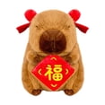 thumbnail image 1 of Peluche de capibara para el hogar, cómodo y deseándote prosperidad. fu, 1 of 9