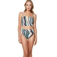 thumbnail image 3 of Sanctuary MULTI Wavy Printed High-Waist Swim Bottom, US Small, 3 of 3