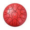 thumbnail image 3 of Viflosae Toys 3 Year Old Boy Girls Gifts Outdoor Rain Drum 6 Inch 11-note Little Pattern Steel Tongue Drum Outdoor Musical Instruments Create In Your Garden Christmas Gifts for Girls 10-12, 3 of 4