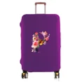 thumbnail image 1 of Travel Luggage Cover Baggage Suitcase Protector Washable Reusable Dustproof Scratch-proof Suitcase Cover Butterfly Print Pattern 8butterfly letter P S, 1 of 6