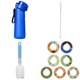 thumbnail image 1 of Botella Bebida 650ML Reutilizable Flavo Camping Senderismo Drinkware () Rojo Azul, 1 of 9