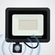thumbnail image 5 of Luces de Seguridad para Exteriores con Sensor de Movimiento, Reflector LED PIR, IP66, Impermeable, Luz de Pared Exterior para Puerta de Jardín, 50 W, 5 of 5