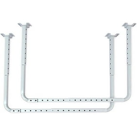Xtremepowerus 200lb 4 X4 Hand Hoist Ceiling Shelf Lifting Garage Storage Rack Mounted