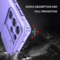 thumbnail image 4 of Phone Case For Samsung Galaxy S24 S23 S22 + Plus Ultra Back Cover With Stand Holder Shockproof Tpu Pc, 4 of 5