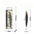 thumbnail image 6 of 2PC Fishing Lures Jigs Realistic 3D Printed Lure Bait Set realistic silhouette Fake Bait, 6 of 6
