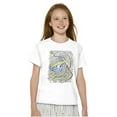 thumbnail image 3 of Smurfette Cartoon Floral Paisley Girls Kids T Shirt Tees Teen Brisco Brands S, 3 of 5