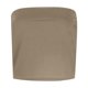 thumbnail image 5 of tops de tubo para mujer tops cortos sin tirantes básico sin espalda sin mangas bandeau lindos trajes de verano sexy tops sólidos café / m, 5 of 7