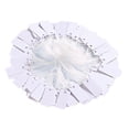 thumbnail image 5 of Pebbuoy 200Pcs White Paper Labeling Tags with Rope Smooth Writing Writable Labels Gifts Products Paper Hanging Lace Price Tags, 5 of 7