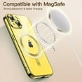 thumbnail image 5 of JETech Electroplated Case for iPhone 14 6.1-Inch, Camera Lens Full Protection, Compatible with MagSafe Wireless Charging, Shockproof Soft TPU Phone Cover (Yellow), 5 of 7