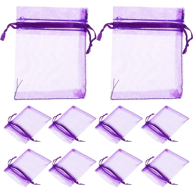 100 bolsitas aromáticas vacías de lavanda para manualidades.