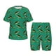 thumbnail image 1 of Balery Bass Fish Conjunto de Pijama Infantil de Manga Corta con Estampado – Ropa de Dormir de Algodón Suave-3X-Large, 1 of 6