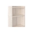 thumbnail image 3 of Transitional Wooden Bookcase with 5 Shelves, Washed White- Saltoro Sherpi, 3 of 5