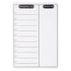 thumbnail image 1 of Pizarra magnética borrable para mensajes, imán para refrigerador, pizarra blanca con horario, 1 of 7