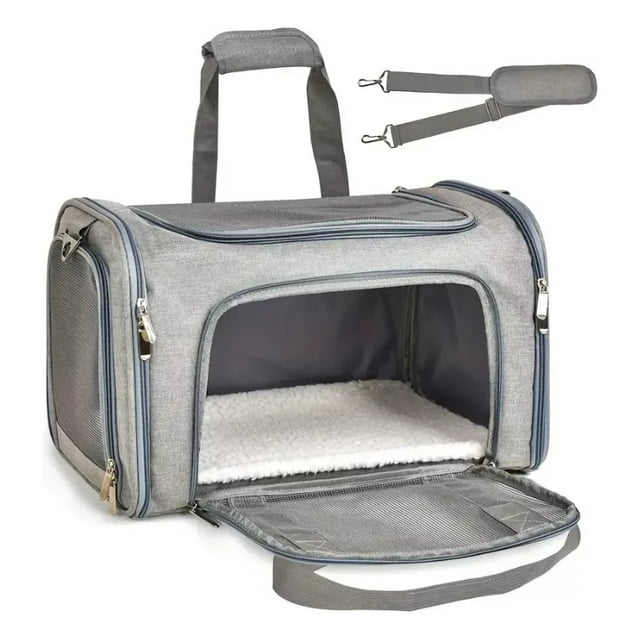 Transportadora Maleta Bolsa Omorc para Perro Gato Mascota Para Viaje Avion