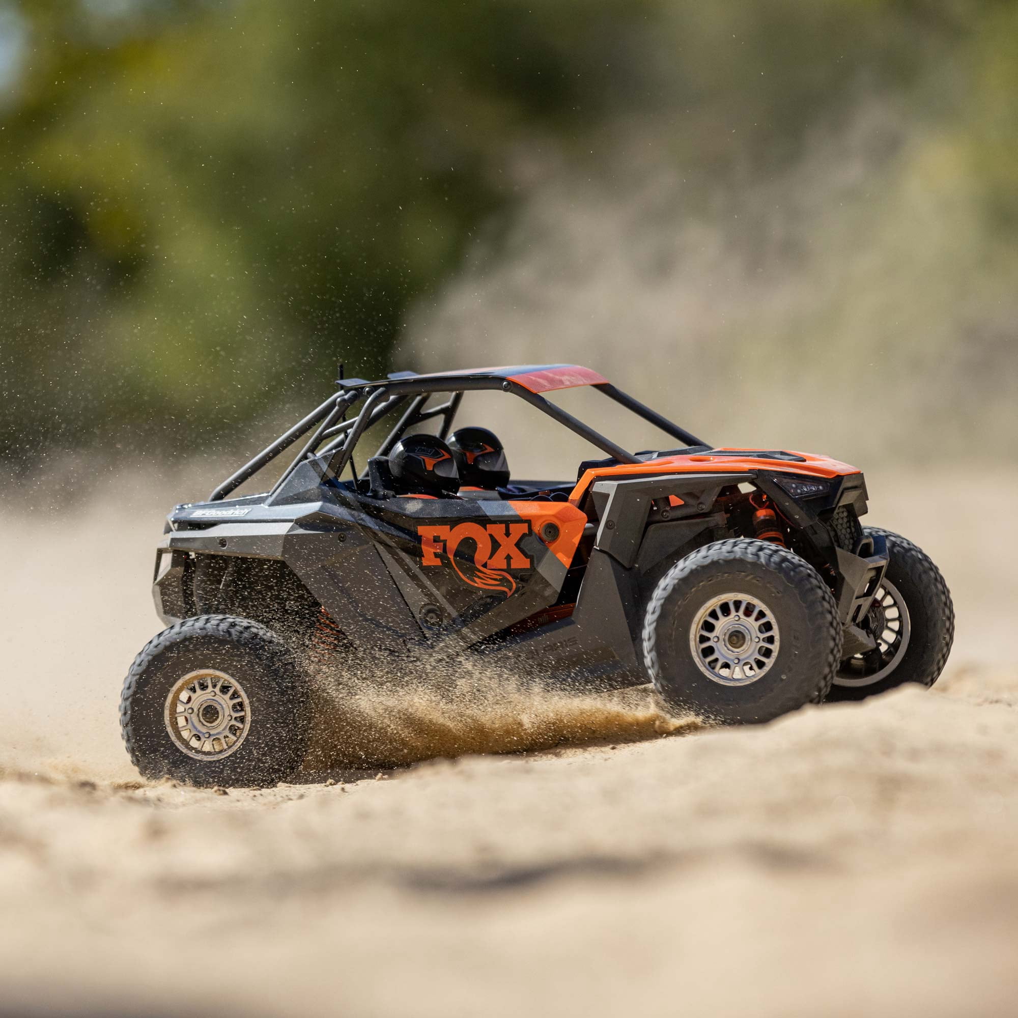 Losi RC Truck 1/10 RZR Rey 4 Wheel Drive Brushless Ready-To-Run Battery and Charger Not Included FOX LOS03029T2 Trucks Electric RTR Other Trucks Electric RTR Other
