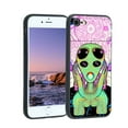 thumbnail image 1 of Compatible with iPhone 8 Phone Case, Psychedelic-Trippy-Alien-Art-Visuals-Colours27 Case Men Women, Flexible Silicone Shockproof Case for iPhone 8, 1 of 1