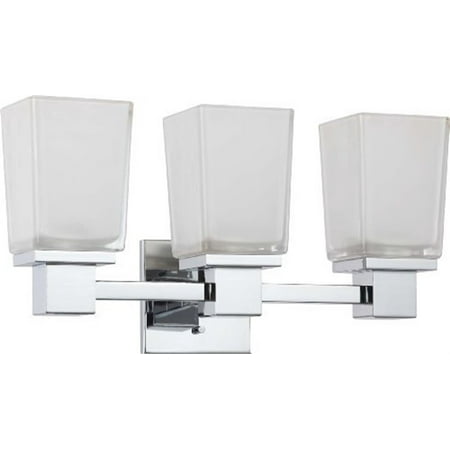 

Nuvo 60-4003 - Parker - 3 Light Vanity Fixture w/ Sandstone Etched Glass