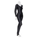 thumbnail image 2 of Speerise - Mono de baile de manga larga brillante para mujer, con estribos, de licra, para adultos, para gimnasia, color negro, ropa de baile de cuerpo entero, monos para niña, 2 of 5