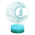 thumbnail image 4 of EIMELI Islam Eid Ramadan LED Light 3d Moon Lamp With Touch 16 Color Mubarak Gifts For Home Decor Muslims Believers, 4 of 11