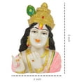 thumbnail image 3 of IBA Indianbeautifulart Hindu God Resin Lord Krishna Statue Idol Murti Spiritual Figurine Religious Showpiece Home & Office Table Décor-PL, 3 of 8