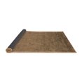 thumbnail image 2 of Ahgly Company Indoor Round Oriental Brown Industrial Area Rugs, 7' Round, 2 of 4
