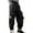S03-Black, variant on Taybagh Cargo Pants for Girls High Waisted Pockets Baby Girl Pants with Drawstring Cargo Trousers