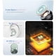 thumbnail image 3 of LX-410 Bluetooth 5.3 Bean Shape Earbuds Touch Control Wireless Earphones with Sleep Mode - Green, 3 of 5