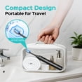 thumbnail image 6 of COSLUS CX30 Electric Toothbrush for Kids & Adults,5 Modes 3 Intensity Levels for Sensitive Teeth & Braces,2 Types of Brush Heads for Home Black, 6 of 12