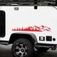 thumbnail image 2 of Calcomanías de Cuerpo de Coche Baoblaze Impermeable Rojo, 2 of 5