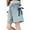 Light Blue, variant on KAUOD Girls Cute Bow Denim Shorts Vintage Y2k Retro Jean Shorts 2025 Trendy Aesthetic Outfit Girls Youth Soccer Pants