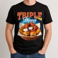 thumbnail image 6 of Triple Dipper Food Graphic T-Shirt, Unisex Classic Fit Tee, 6 of 9