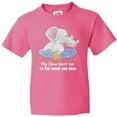 thumbnail image 3 of Inktastic My Oma Loves me to the Moon and Back Elephant Family Youth T-Shirt, 3 of 5